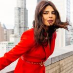 Priyanka Chopra Instagram – Red light 

Style by: @luxurylaw 
Makeup: @yumi_mori 
Hair: @daniellepriano 
📸: @hunterabrams New York City, N.Y.