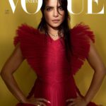 Priyanka Chopra Instagram - My first Vogue India cover was 15 years ago… I was one of their first cover stars. Now with my 11th @vogueindia cover, and with my new relationship as Bvlgari’s Global Ambassador, this collab seems so perfect. This is a relationship that has been many years in the making, and is one that brings me such joy for so many reasons…one of which is the Mangalsutra (coming soon) that we created. Discussing with @jc.babin, @lucia_silvestri and the @bulgari team almost 3 years ago and seeing it come to fruition is such a great feeling - it’s so elegant and chic, designed for the modern Indian woman who takes charge of her own life. I’m so proud of this partnership. ❤️ Photography: @solvesundsbostudio Styling: @nathankleinstyling Fashion Director: @priyankarkapadia Hair: @sammcknight1 Makeup: @wendyrowe Manicurist: @nailsbymh Words: @rad.seth