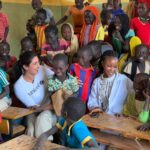Priyanka Chopra Instagram – At the Bambasi Refugee Camp Primary School there is a shortage of trained teachers, with one teacher for every 89 students. This second grade class is taught by Hubahiro, she is a refugee child who is an 8th grade student at the school…she teaches grades 1-4 in the morning, and in the afternoon attends school to continue her education. Like her mother, who is also a refugee and teacher at the school, she earns a small stipend. When I first met the kids they were extremely introverted and timid. It took a lot of tickles and cuddles to get them to interact with me. Thank you Hubahiro for translating and helping the kids understand that I was a friend. @unicef @unicefethiopia #childrenuprooted Benishangul-Gumuz Region
