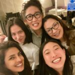 Priyanka Chopra Instagram - When u get a seat at the cool kids’ table. #queens #asianpride 👑❤️ @awkwafina @michelleyeoh_official @iamsandraohinsta #sonoyamizuno London, United Kingdom