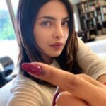 Priyanka Chopra Instagram – This is the moment that matters…Every vote is a voice that counts. #LokSabhaElections2019 Mumbai, Maharashtra