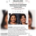 Priyanka Chopra Instagram - Two women with a passion for telling good stories, just got the green light to THEIR story THEIR way. So proud of this incredible partnership with @mindykaling and #dangoor! We are about to show you what it means to be modern, global, and Indian. See you at the cinema! New York, New York