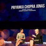 Priyanka Chopra Instagram - So proud to share the stage with the incredible women who took the stage before me and after me at @womenintheworld. Your game changing work is shaping the world and moving the much needed needle for women. I applaud you and feel proud to have had the opportunity to share this platform with all of you. #TinaBrown, Thank you for having me. #WITW Lincoln Center