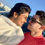Priyanka Chopra Instagram - To live for days like this. ❤️ @nickjonas #boatlife Miami, Florida