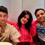 Priyanka Chopra Instagram - My boys.. ❤️😍 @nickjonas @irfan525 Miami Beach, Florida