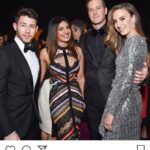 Priyanka Chopra Instagram – Congratulations to our friends @elizabethchambers and @armiehammer for being honoured for being the nextgen philanthropists by @learninglabventures. I was excited to be presenting this award to you..So proud of u both. So well deserved Love u guys. @nickjonas #besthusbandever Beverly Hills, California