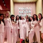 Priyanka Chopra Instagram - Payjamas are cool.. #bridesquad #payjamasandheels 😍 @tam2cul @srishtibehlarya @daniellejonas @mubinarattonsey you were missed