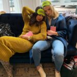 Priyanka Chopra Instagram – The morning after…
#TheJSisters #Bachelorette @sophiet