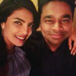 Priyanka Chopra Instagram - In the presence of genius. ❤️ @jblaudio @arrahman #Ad Las Vegas, Nevada