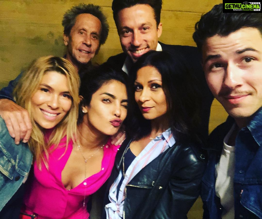 Priyanka Chopra Instagram - Fun night. Fun people. ❤️🎉 Los Angeles, California