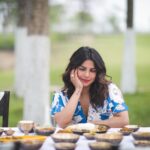 Priyanka Chopra Instagram - Find yourself someone who looks at you the way I look at food! Lol #assamesethali #Indianfood #options #foodcoma #awesomeassam Jorhat, Assam, India
