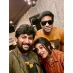 Priyanka Mohan Instagram - Well we three were free....so went on a eating spree #oops 🙈 @nameisnani @vennelakish CC : @vennelakish 😂 (otherwise your crazy fans will not spare me)
