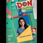 Priyanka Mohan Instagram – Super excited to be part of this fun film ♥️
Thanks to @dir_cibi sir , @sivakarthikeyan sir @skprodoffl @lyca_productions @kalai_arasu_p 
Can’t wait to start filming 😋 @donmovieofficial #DON