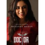 Priyanka Mohan Instagram – Happy to be on board with this amazing team #DOCTOR  can’t ask for a better Debut than this…. fun days ahead 🙌🏼🥳 @nelsondilipkumar @sivakarthikeyan @skprodoffl @kjr_studios @anirudhofficial
