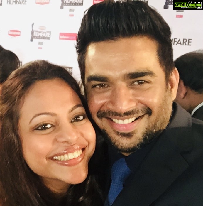 R. Madhavan Instagram - I just hope to keep you smiling even brighter for the rest of your life my Love. Wish you a long happy healthy and wonderful life for all our sake too.. ha ha ha cause we so shamelessly lean so hard on you... πππππβ€οΈβ€οΈβ€οΈ we are blessed .HAPPIEST BIRTHDAY SARITA...