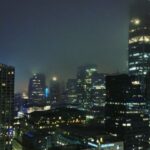 R. Madhavan Instagram - A silent wet cloudy night in San Francisco.. view from the balcony of my extended family’s Apartment.