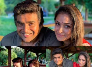 R. Madhavan Instagram - 15 years later . Thiru and Indira turn into Mr. & Mrs. Nambi Narayanan. 🙏🙏🚀🚀#rocketryfilm @actormaddy #actormaddy #varghesemoolanpictures #rocketrythenambieffect #15yearslater @SimranbaggaOffc @vijaymoolantalkies @simranrishibagga