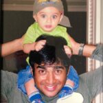 R. Madhavan Instagram – When The biggest thrill for my boy was to sit on his fathers shoulders. Those were the days. Now I think he can lift me like this on his shoulders.