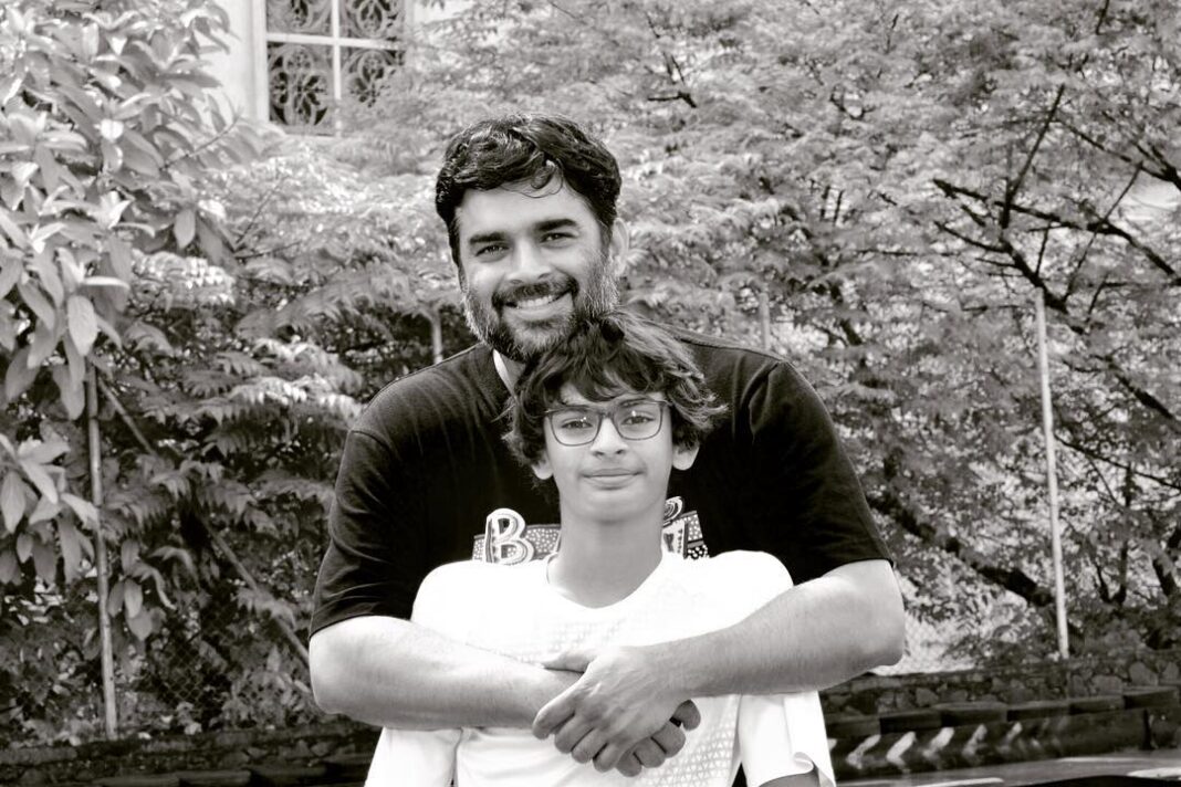 R. Madhavan Instagram - The boy turns into a teenager.. 🙏🙏Happy Birthday my Boy.😘😘