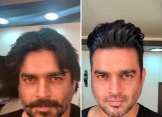 R. Madhavan Instagram - Look test #Maara.. a transformation in 2 hrs ??Thanksss so much @samanthajagan @jammyfernando