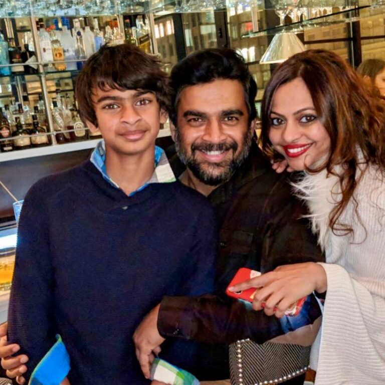 R. Madhavan Instagram - “WISH YOU ALL A VERY VERY HAPPY NEW YEAR AND A SPECTACULAR AND SUCCESSFUL 2018.”From the Madhavans
