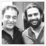 R. Madhavan Instagram - The Emperor and his loyal Subject.