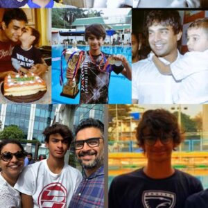 R. Madhavan Instagram - Happy birthday my boy. You overwhelm me. I wish I could be like you . ❤️❤️❤️😘😘😘😘