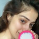 Raai Laxmi Instagram – Thank u @foreo_in just got to use this amazing FOREO UFO face mask Device 👌 very impressive 👌♥️😍