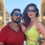 Raai Laxmi Instagram – Here’s a super fun & peppy song coming up soon called #MajnuRemix with the crazy one and only @mikasingh 😀  @shamasikander 👯‍♀️ @sumitsethiofficial  #maltaisland #majnu #bollywood #exclusive ❤️