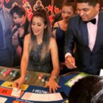 Raai Laxmi Instagram – Thank you @deltin_life for having me over & also giving me this whole new experience of a new game #andarbahar had fun !😊🥳 congratulations to all the winners 💐🤗💖 #casino #goa #tournament #casinovisit #gamminglife