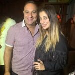 Raai Laxmi Instagram - Happy faces !!! It Was lovely meeting u @russellpeters ☺️🥳