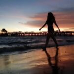 Raai Laxmi Instagram - Followed my heart ❣😍 #SunsetTime #beachgirl #beachtherapy🌴 #naturelover #nofilter