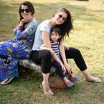Raai Laxmi Instagram – A women without a sister is a bird without a wing👯‍♀️ I m lucky to have 2 😘💖 #memories #doubletrouble the bond of a sister is priceless ! 💖 @ashwiniraibagi