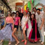 Raai Laxmi Instagram - 🧡❤️💙💛💜 @shamasikander @jamesmilliron @poppyjabbal @karanvgrover @rohan_gandotra