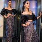 Raai Laxmi Instagram – #Neeya2 press meet 🌹 #promotions #day1 
Wearing : @rsbyrippiisethi 🌹