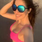 Raai Laxmi Instagram - Beach girl 🏖🏖🏖🌊 #sunkissed