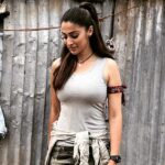 Raai Laxmi Instagram - Do what u have to do until u can do what u want to do. Meet #jhansi #exclusive #sneakpeak #action💪 #Mass #Kannada #lovemyjob 💖