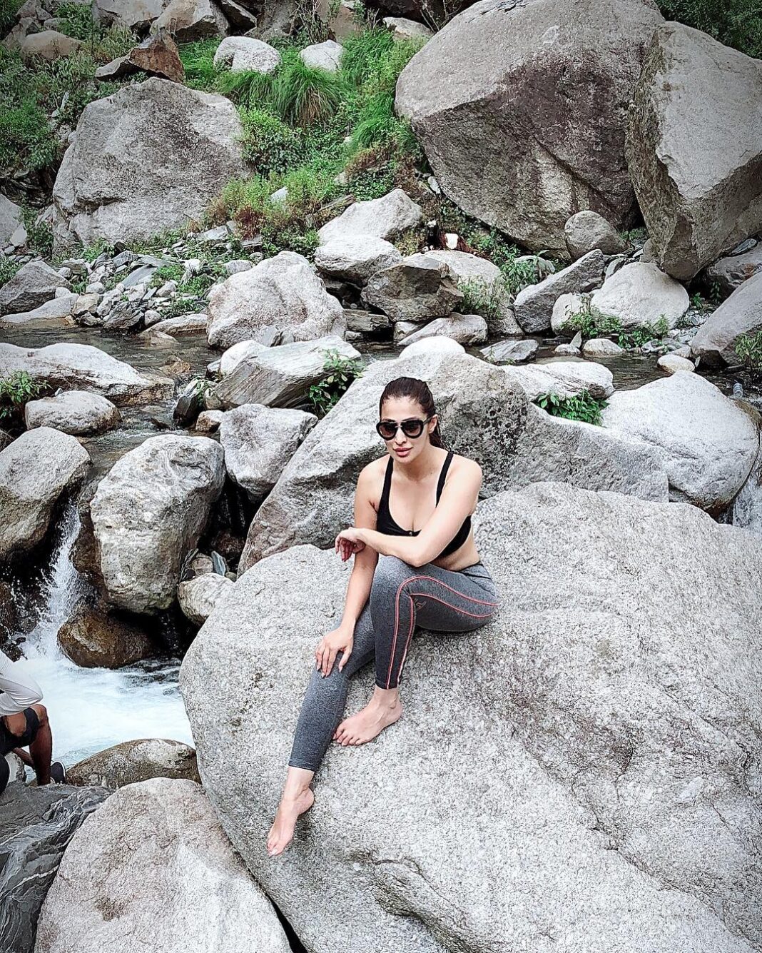 Raai Laxmi Instagram - Rest when tired , don't quit ! 💖 #treklife #highup #mountains #lostinnature #mykindofadventure 💖