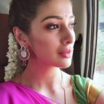 Raai Laxmi Instagram - ‪All dolled up in a typical South Indian traditional attire 😍‬ ‪#neeya2🐍‬ ‪#southindian #girlnextdoor #tamilponnu #traditionallook ##4thschedule #rolling 📽‬