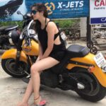 Raai Laxmi Instagram – ‪We all have an inner She-Beast, but some of us r just not taught to use it.💖‬ ‪ #loveforbikes #tomgirl #beast 💖‬