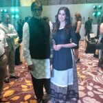 Raai Laxmi Instagram – With The LEGEND 💖 my fav #amitabhbachchan ❤️💕