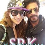 Raai Laxmi Instagram - Happy bday to our king Khan ❤️have a fabulous one lots of love ❤️ @iamsrk 🎂💐#julie2
