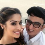 Raai Laxmi Instagram - so much fun at the shoot with this funny man @nischayniyogi thanks for the last min styling nish 😘 #tamilmovie #shooting #stylist #actorslife ✨✨✨✨✨