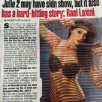 Raai Laxmi Instagram - And it begins #julie2 #TOI #bombaytimes 💕 #bollywooddebut 💕✨