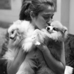 Raai Laxmi Instagram - Missing my babies 🙇🏻‍♀️😩☹️🐕 #petlover #doglover #luvi #miu 💋💋💋