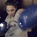 Raai Laxmi Instagram – The crazy side of mine 😜😜😉💪mix some fun while working out 💪 #burnit #workoutmode #kickboxing 👊