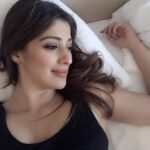 Raai Laxmi Instagram - Phew.... Long day..... at last lazing in bed 😇😬😴💤 gonna get some sound sleep good night luvlies✨yawn yawn 😲😲😲🙎❤️❤️❤️❤️