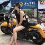 Raai Laxmi Instagram – 🏍🏍🏍 #bikelover #biker #pictureperfect #randomness ✨💕😘😍❤️