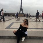 Raai Laxmi Instagram - When ur happy n u know 😬 #happyme #chilling #paris #Eiffeltower 🗼 😍😍😍