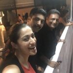 Raai Laxmi Instagram – During #Siima with 2 sweetest ppl #jayamravi n #prakashraj sir 🤗☺️